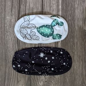 Cactus and Night Starry Sky Eye Sleep Masks